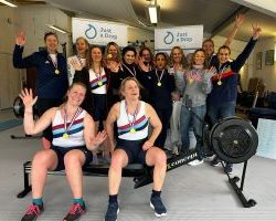 Ladies raise over £4000 in 24 hour row