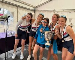 Clean sweep of doubles at Molesey Junior
